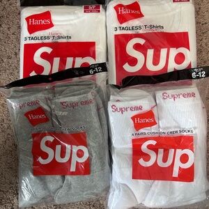 Supreme Bundle (T-Shirts/Socks)